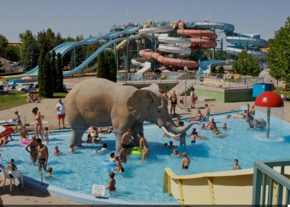 Beach Deluxe Apartman Hajdúszoboszló Dış mekan fotoğraf